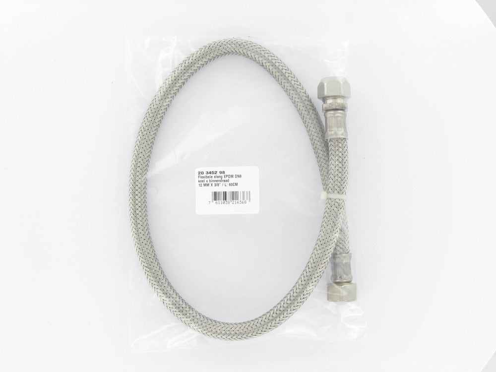 BONFIX EPDM Slang flexibel 12 mm x 3/8'' binnendraad lengte: 60 cm-568454