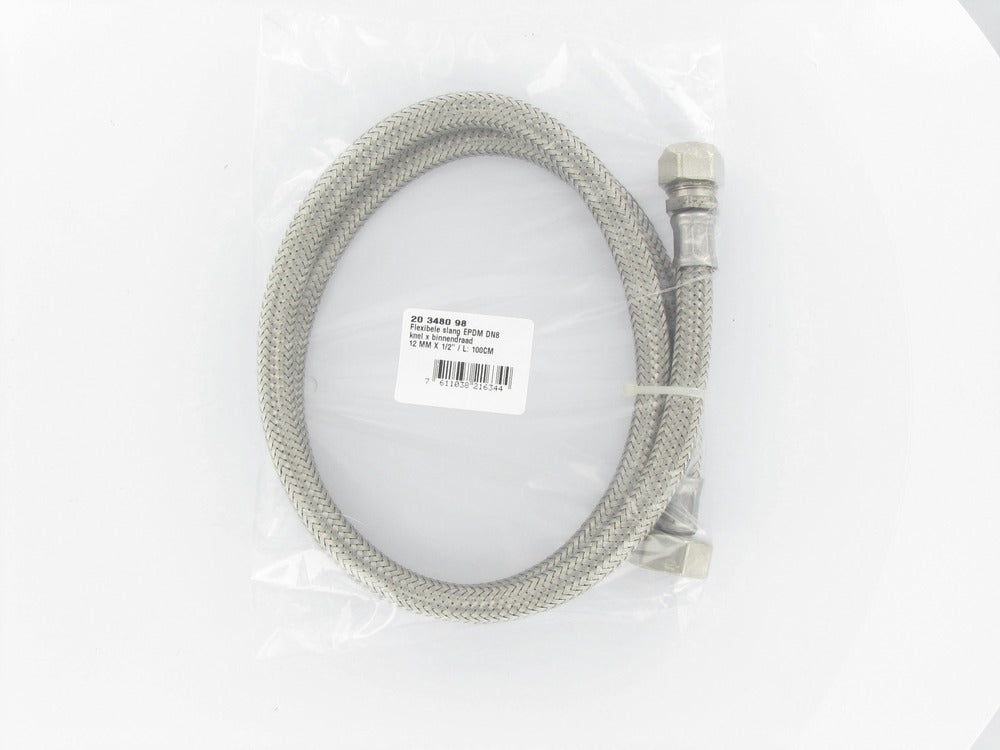 BONFIX EPDM Slang flexibel 12 mm x 1/2'' binnendraad lengte: 100cm-568457