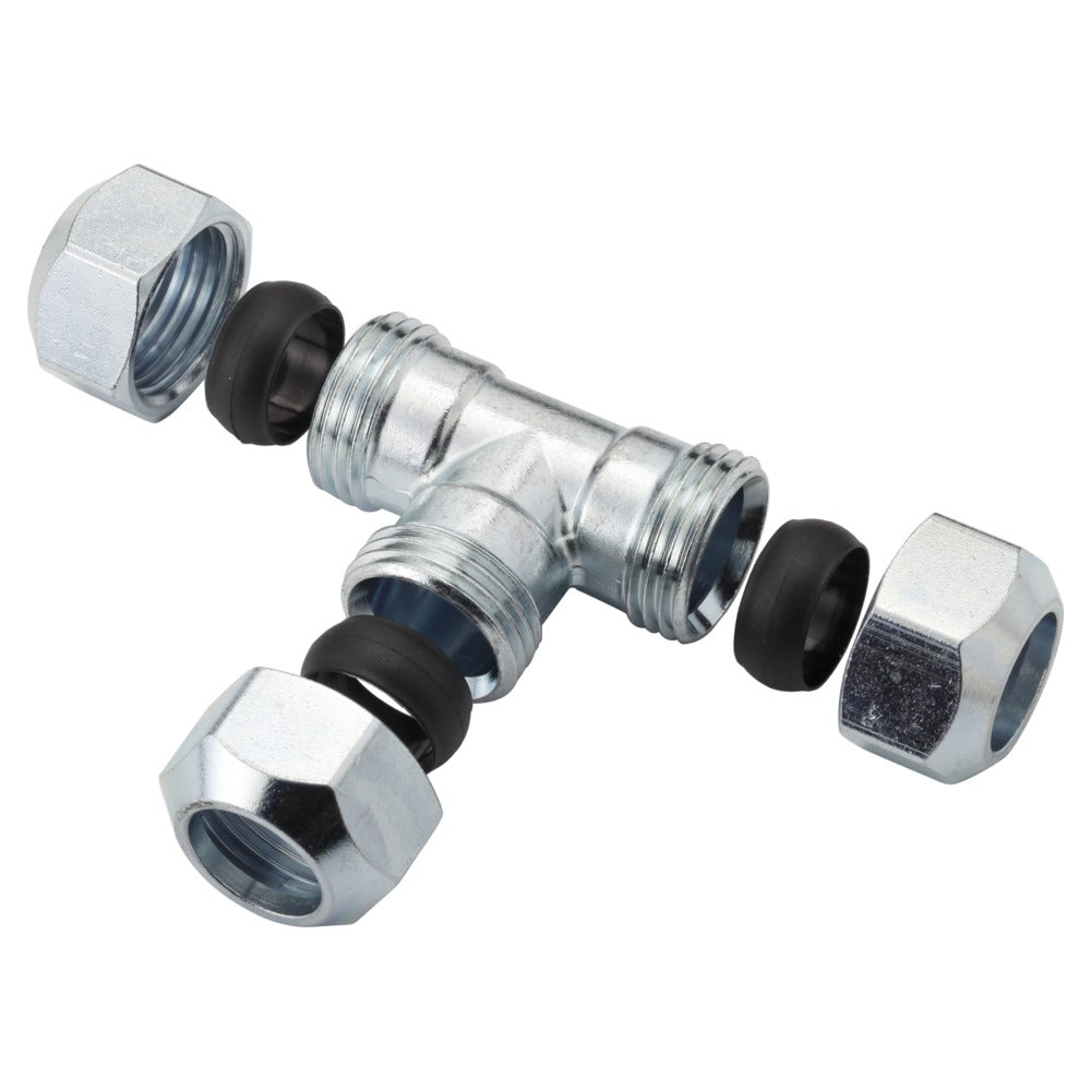 VSH T-Stuk CV Chroom 15x15x15mm 2st-568487
