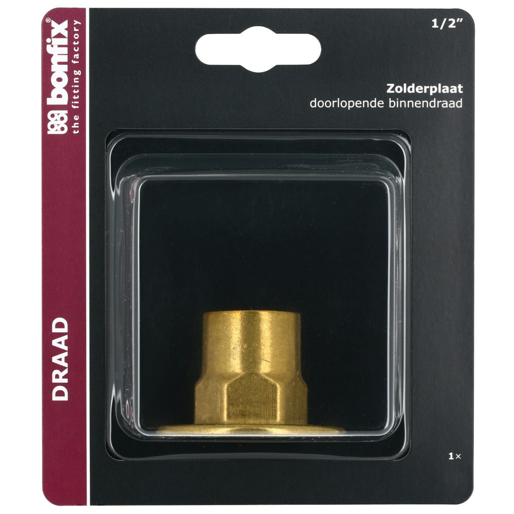 BONFIX Soldeer muurplaat 1/2'' binnendraad zolder uitvoering-568493