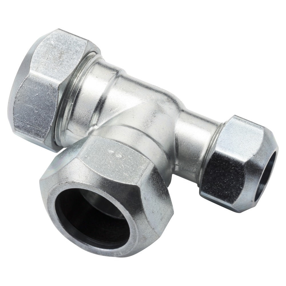 VSH T-Stuk CV Chroom 22x22x15mm-568517