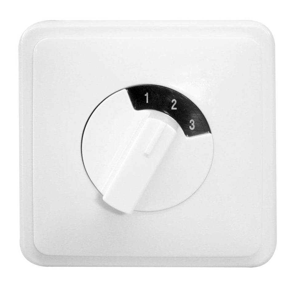 AirPro Toerentalregelaar inbouw kunststof wit-569719