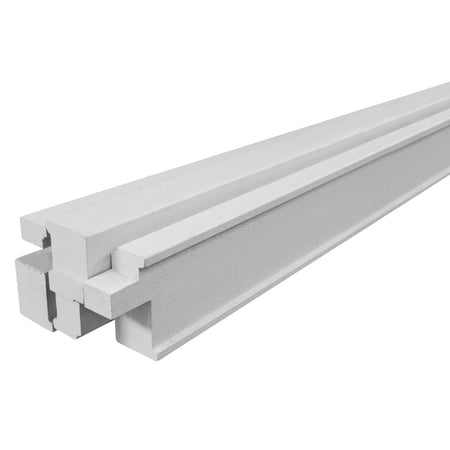 Binnendeurkozijn hardhout 93x231,5 cm 56x90 mm wit gegrond stomp FSC Mix 70%-569978