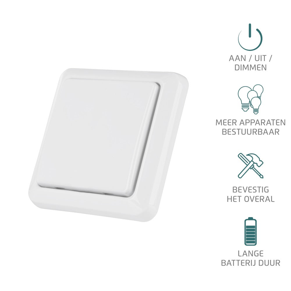 Klikaanklikuit Schakelaar Opbouw AWST-8800 Draadloos-570112