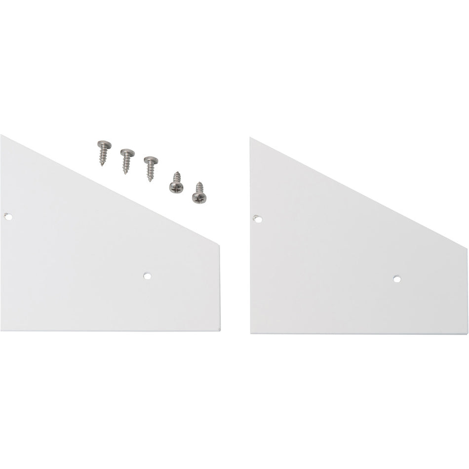 alwo Muuraansluitprofiel-eindstuk wit 2 stuks-570842