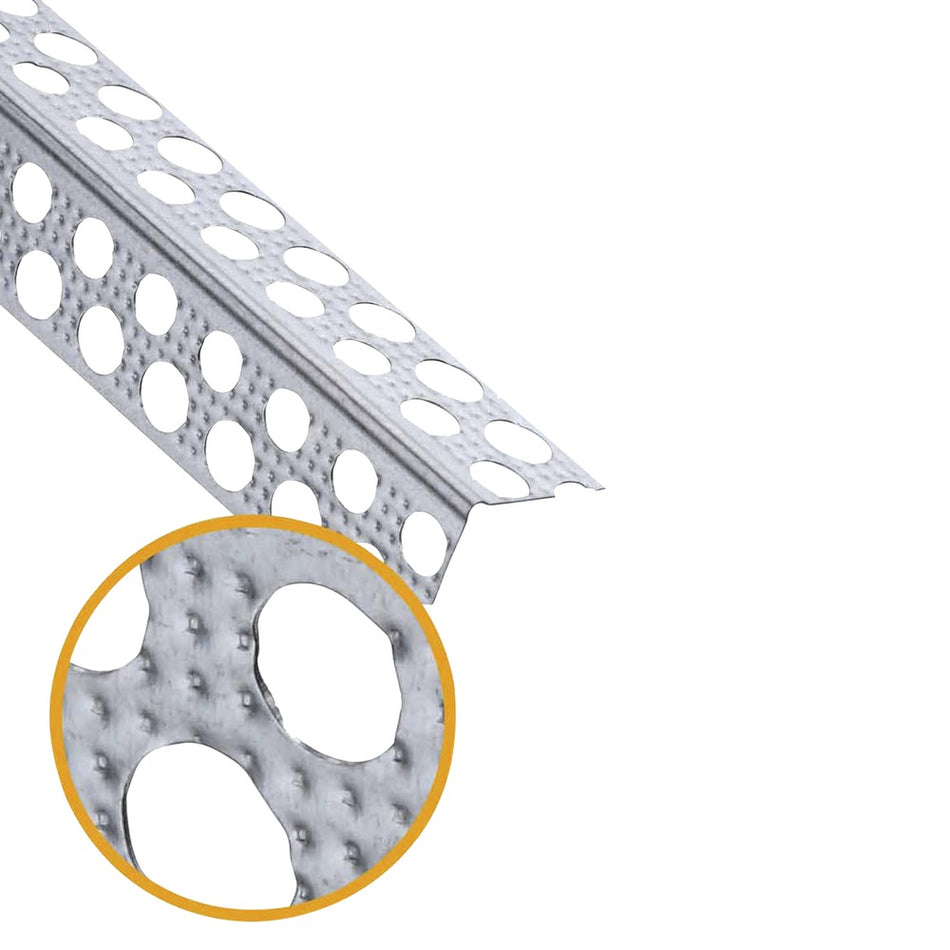 Slimgrip Hoekprofiel SG1030 Verzinkt Staal Stucdikte 1-3mm-571712