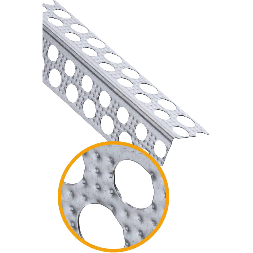 Slimgrip Hoekprofiel SG1030 Verzinkt Staal Stucdikte 1-3mm-571712