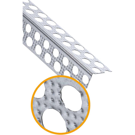 Slimgrip Hoekprofiel SG1030 Verzinkt Staal Stucdikte 1-3mm-571712
