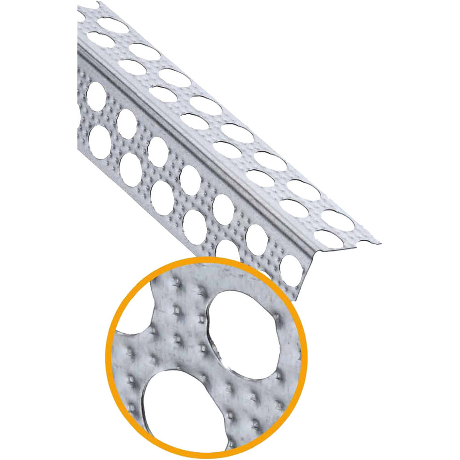 Slimgrip Hoekprofiel SG1030 Verzinkt Staal Stucdikte 1-3mm-571712