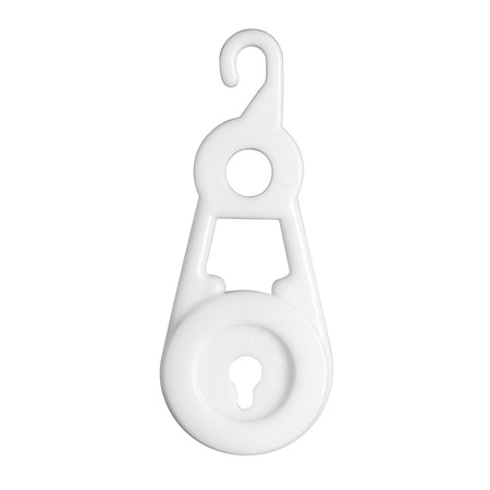 Reparatie-ogen LDPE wit trap-snaps 4 stuks-572553