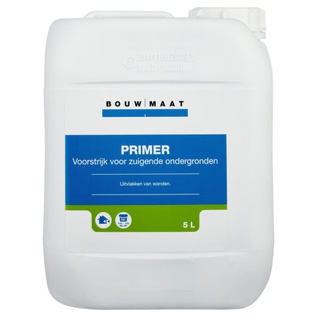 Bouwmaat Primer Poreuze Ondergrond 5L-572615