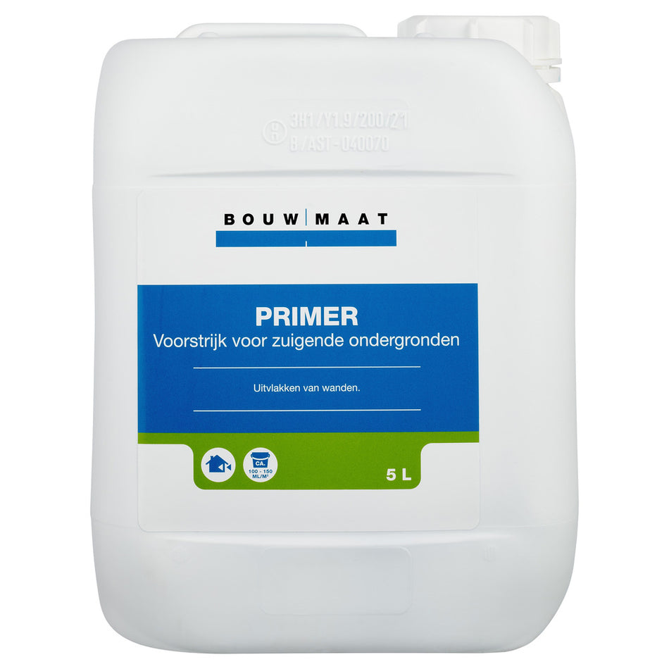 Bouwmaat Primer Poreuze Ondergrond 5L-572615