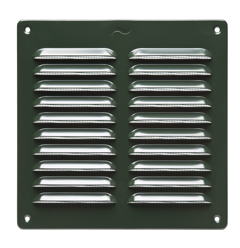 AirPro Schoepenrooster aluminium 19,5x19,5 cm donkergroen-572646