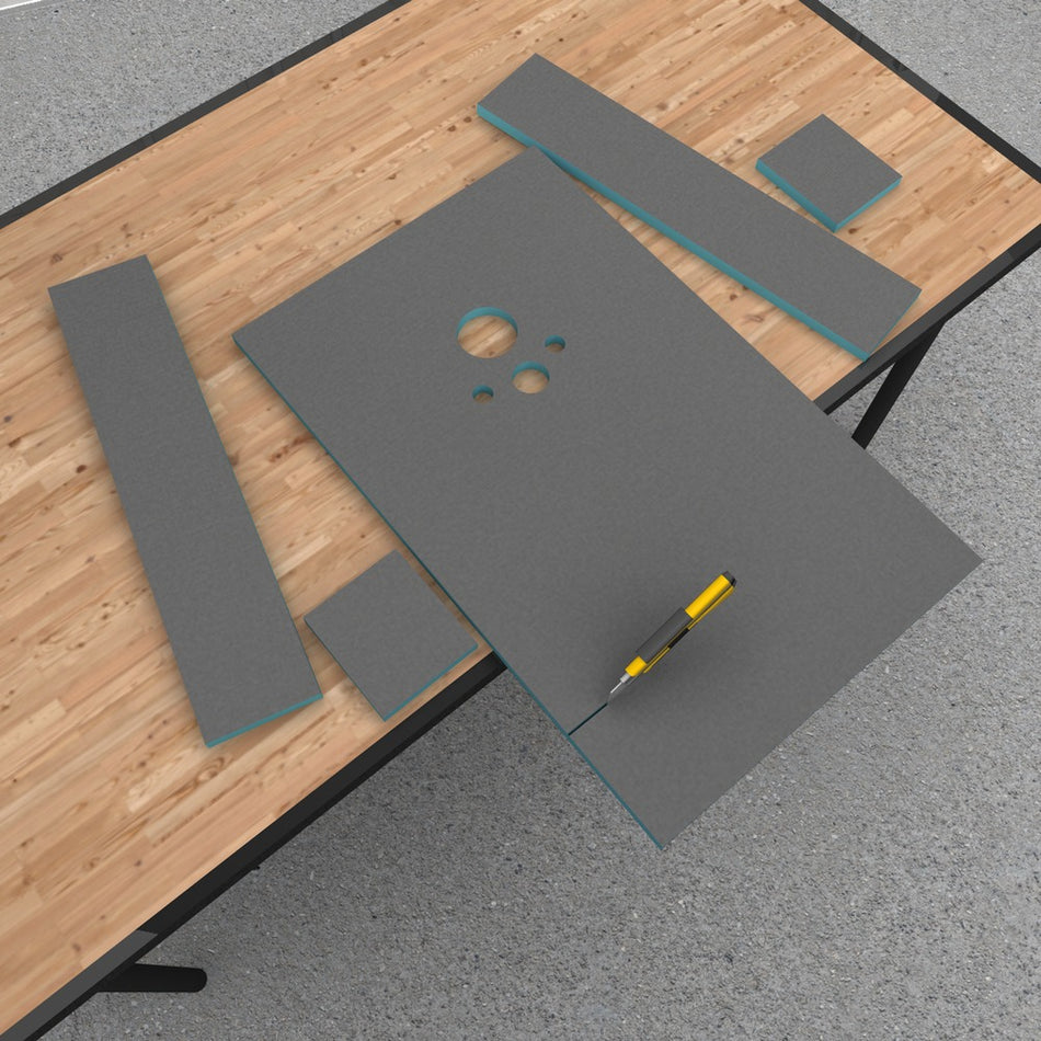 wedi I-board Toiletplaat 1200x1245x20mm-572815