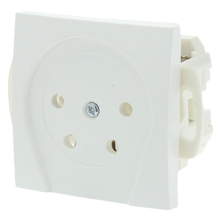 Berker S1 Contactdoos inbouw telefoon polarwit-572913