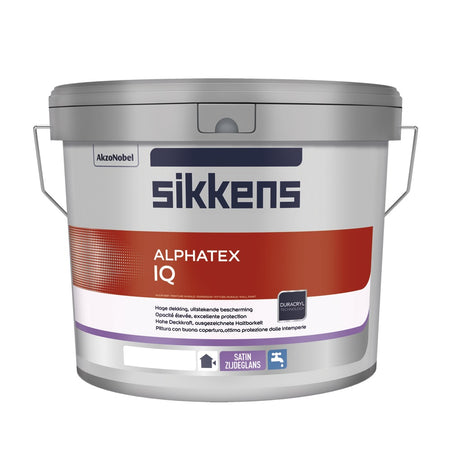 Sikkens Muurverf Alphatex IQ Zijdeglans N00 4,65L-573722
