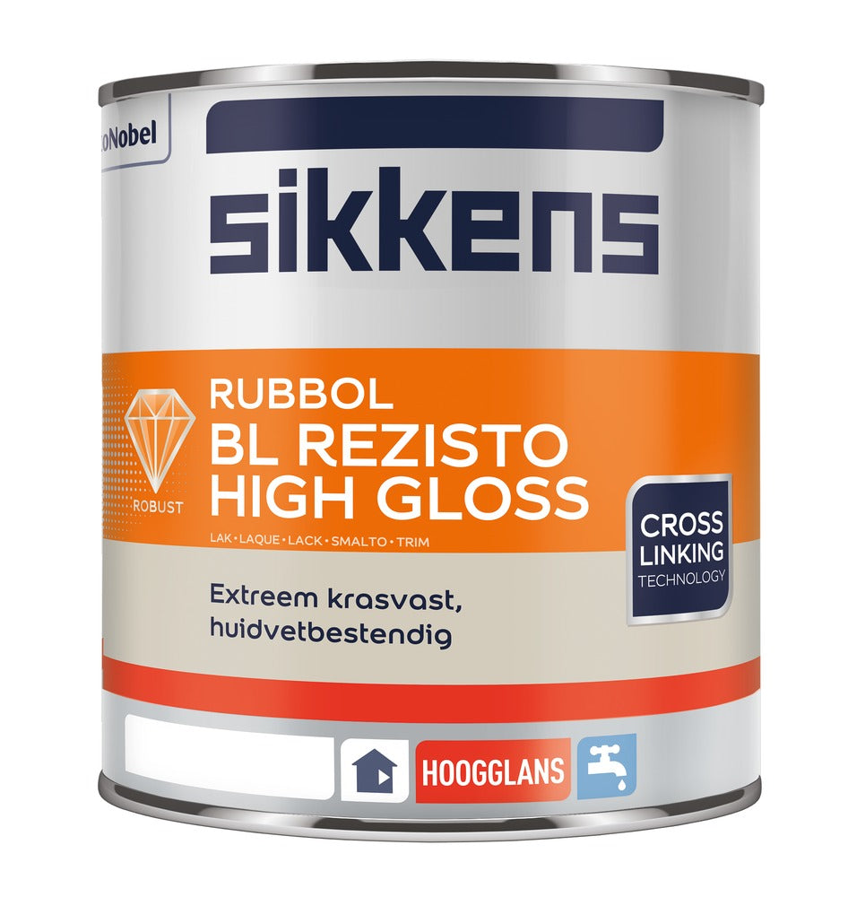 Sikkens Lak Rubbol BL Rezisto High Gloss Mengbasis N00 930ml-573767