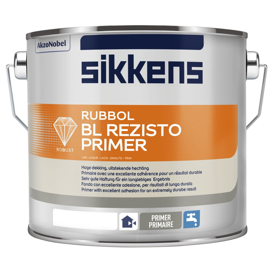 Sikkens Primer Rubbol BL Rezisto Primer Wit 2,5L-573779