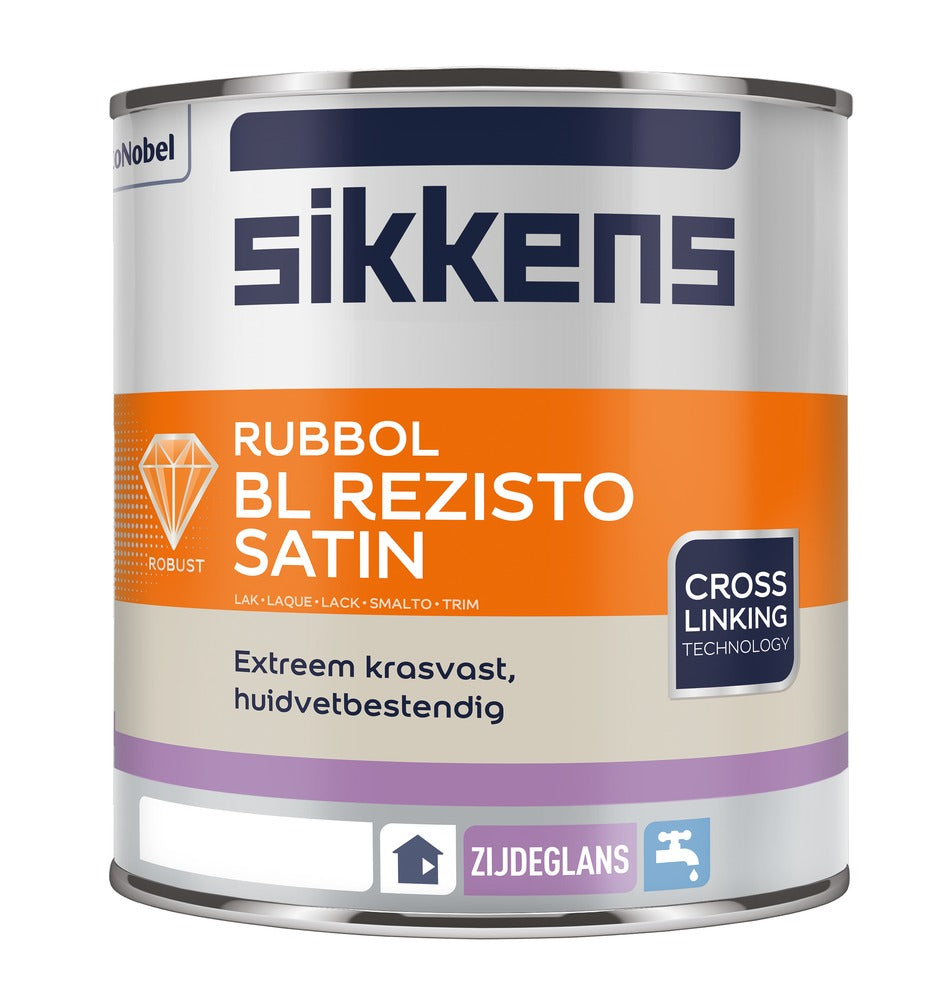 Sikkens Lak Rubbol BL Rezisto Satin Mengbasis N00 930ml-573783