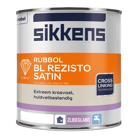 Sikkens Lak Rubbol BL Rezisto Satin Mengbasis W05 1L-573784