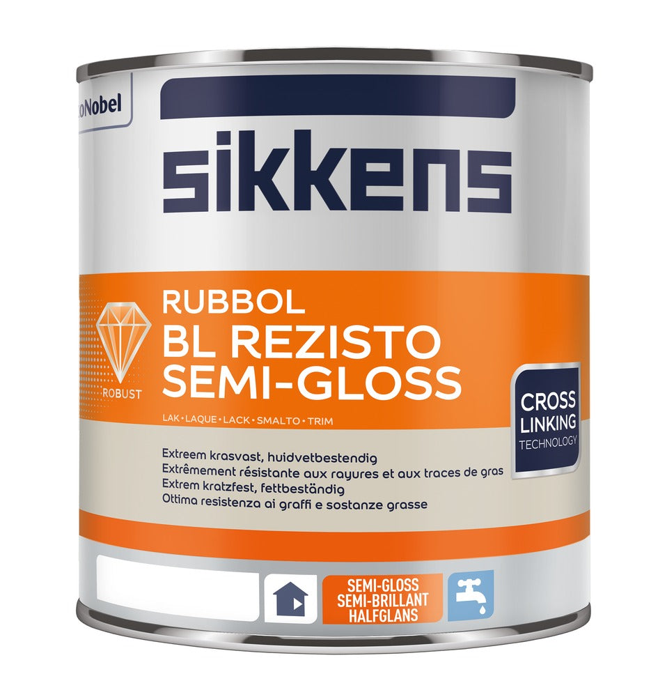 Sikkens Lak Rubbol BL Rezisto Semi Gloss Mengbasis N00 930ml-573791