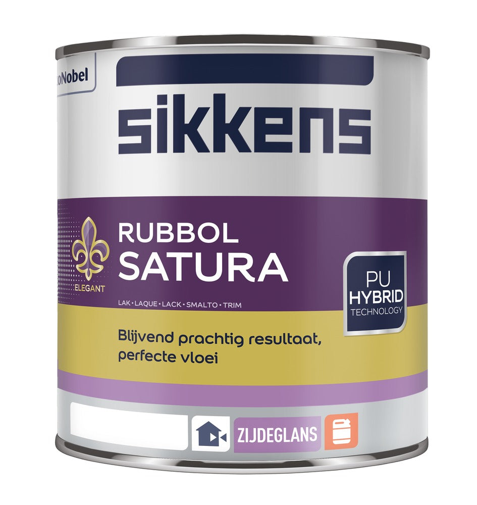 Sikkens Lak Rubbol Satura Satin Mengbasis N00 450ml-573820