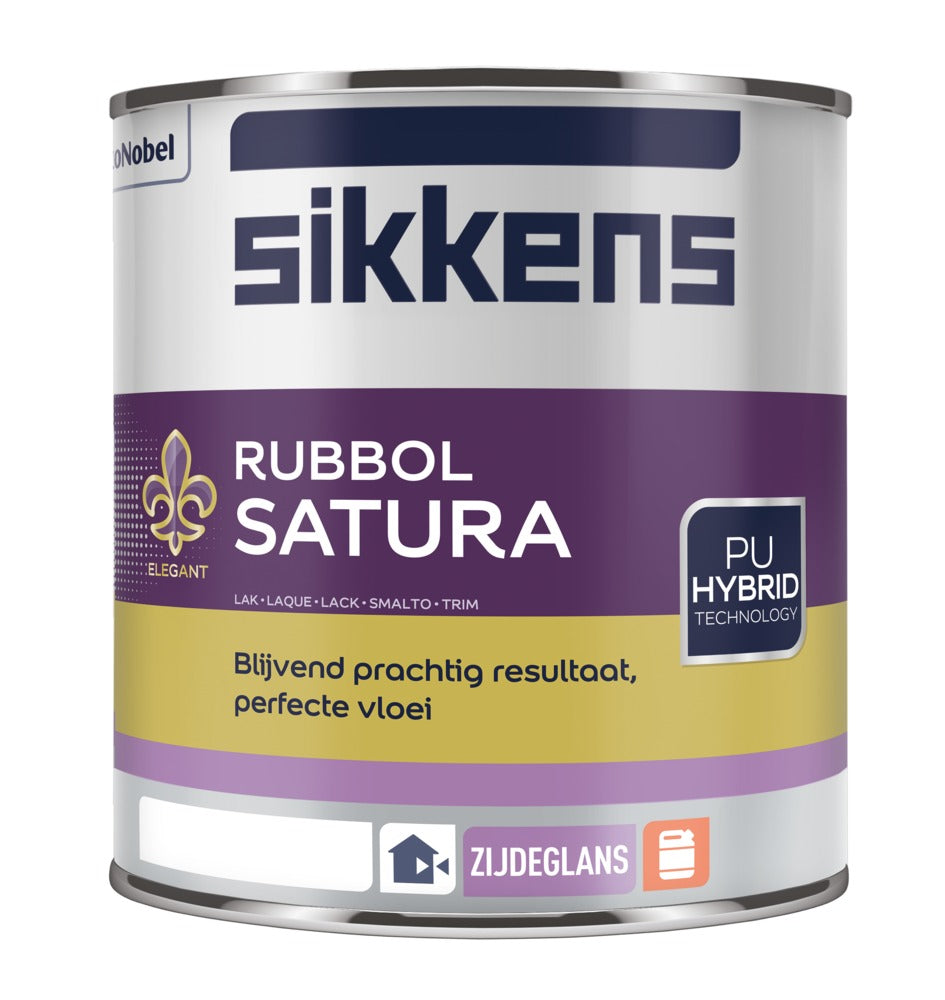 Sikkens Lak Rubbol Satura Satin Mengbasis W05 1L-573822