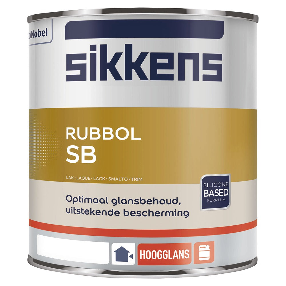 Sikkens Hoogglans Lak Rubbol SB Mengbasis W05 1L-573833
