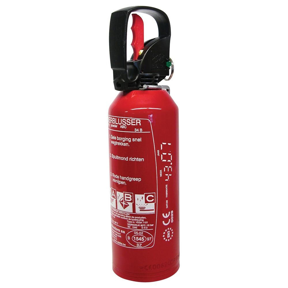 Brandblusser ABC Rood/Zwart 1kg-574527