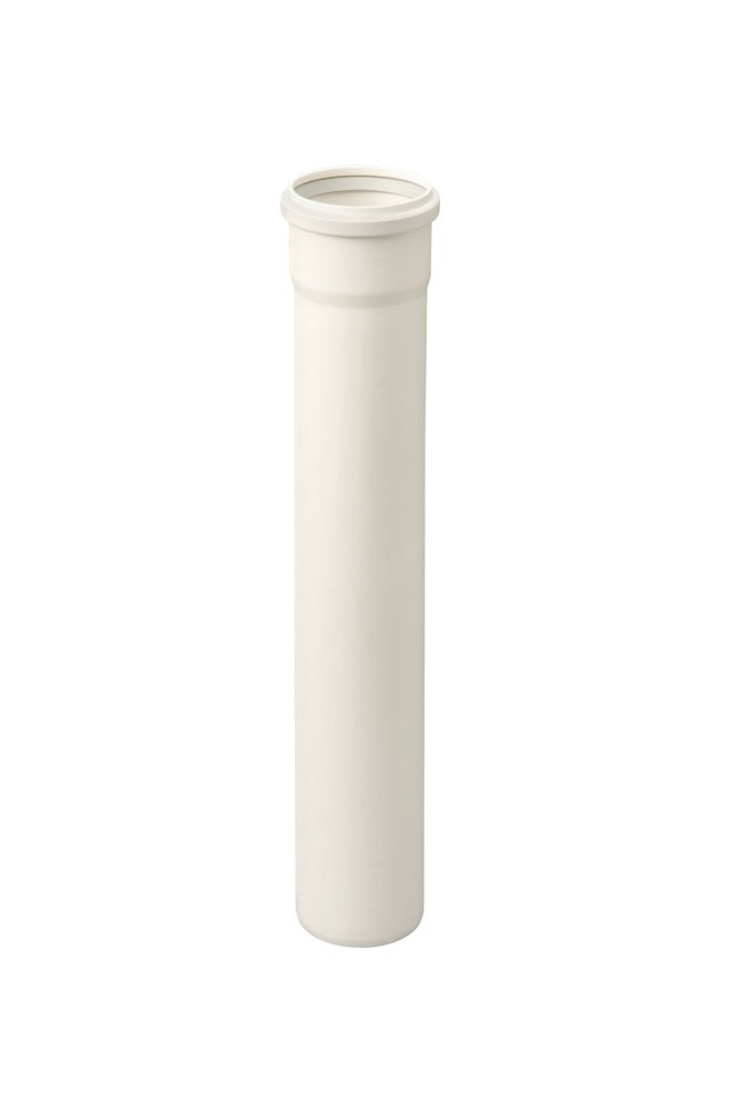 Ubbink Rolux Verlengstuk Enkelwandig Polypropyleen Wit 100cm Ø80mm-574717