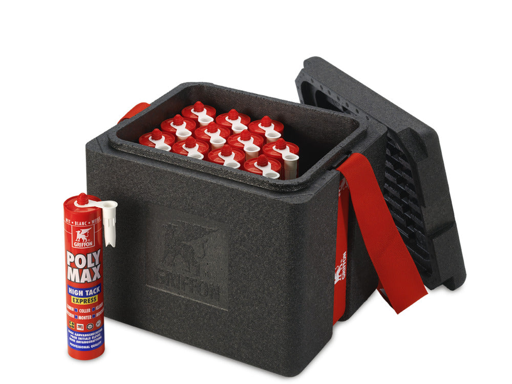 Griffon Montagelijm Poly Max High Tack Express Wit 435gr-575552