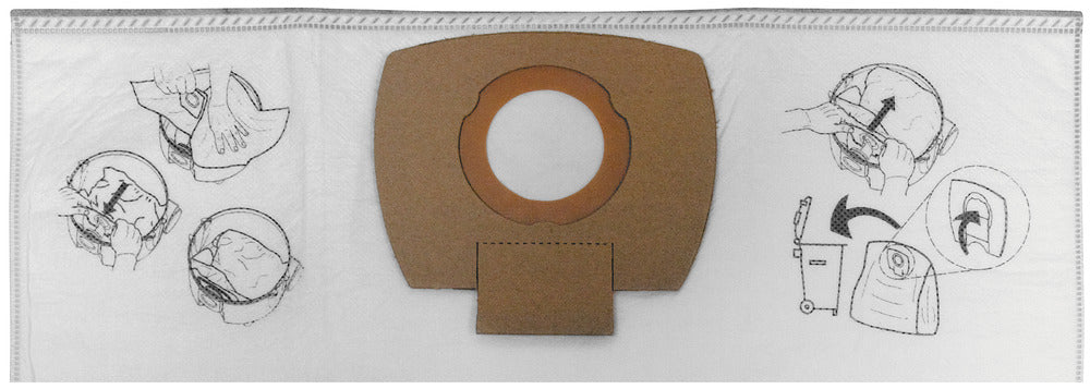 Makita Stofzak Fleece Stofzuiger P-72899 5st-576292