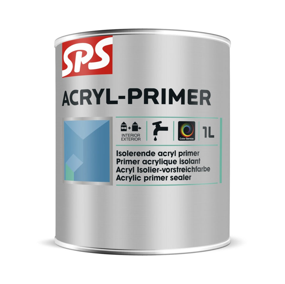 SPS Acryl Primer Wit/Mengbasis P 1L-577386