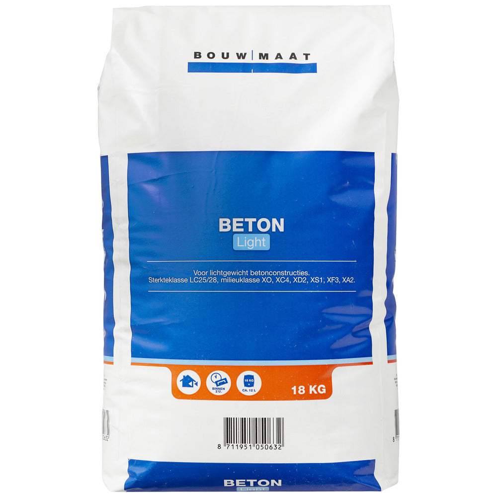 Bouwmaat Lichtgewicht beton 18 kg-577448