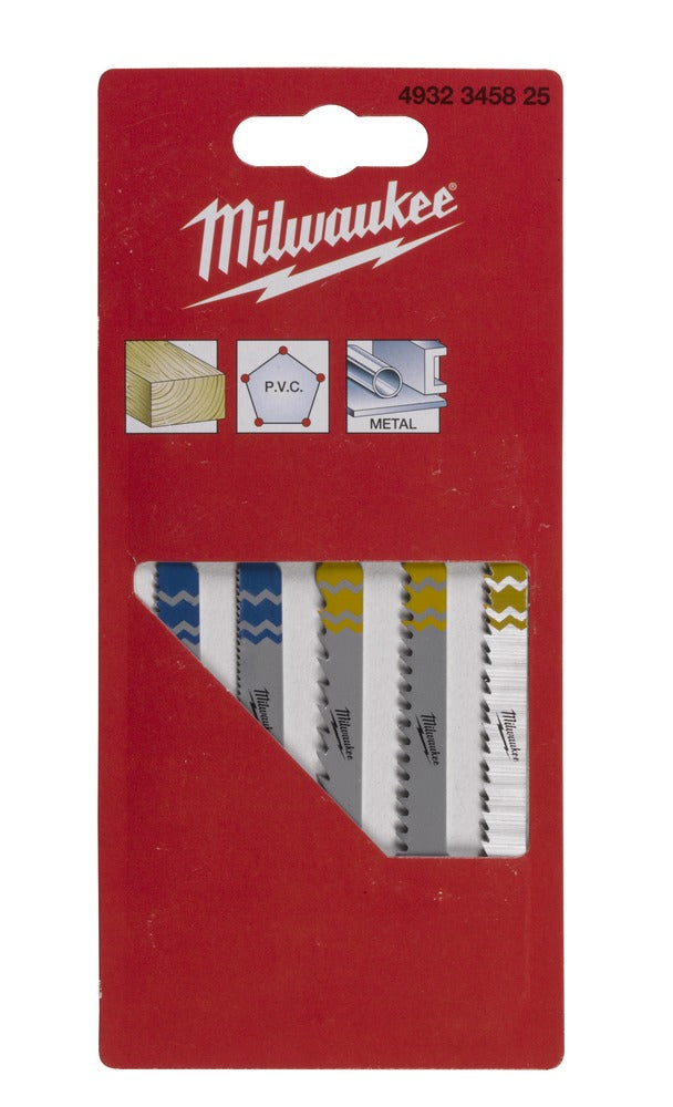 Milwaukee Decoupeerzaagbladen T144D Voor Hout 5st-577593
