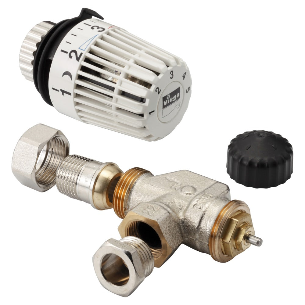 Viega Pexfit Radiatorkraan haaks 1/2''x15 mm-577982