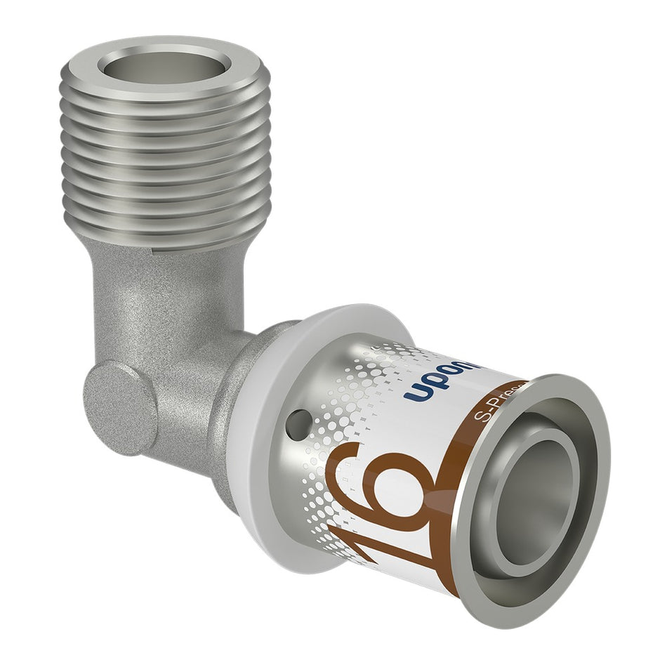Uponor MLC Knie 3/8'' x 10-16 mm 2 stuk-578040
