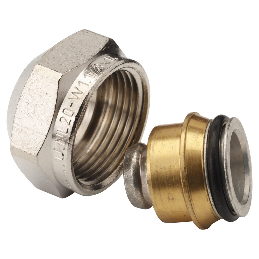 Uponor MLC Klemkoppeling 20x22K NL-koppeling 2 stuk-578072