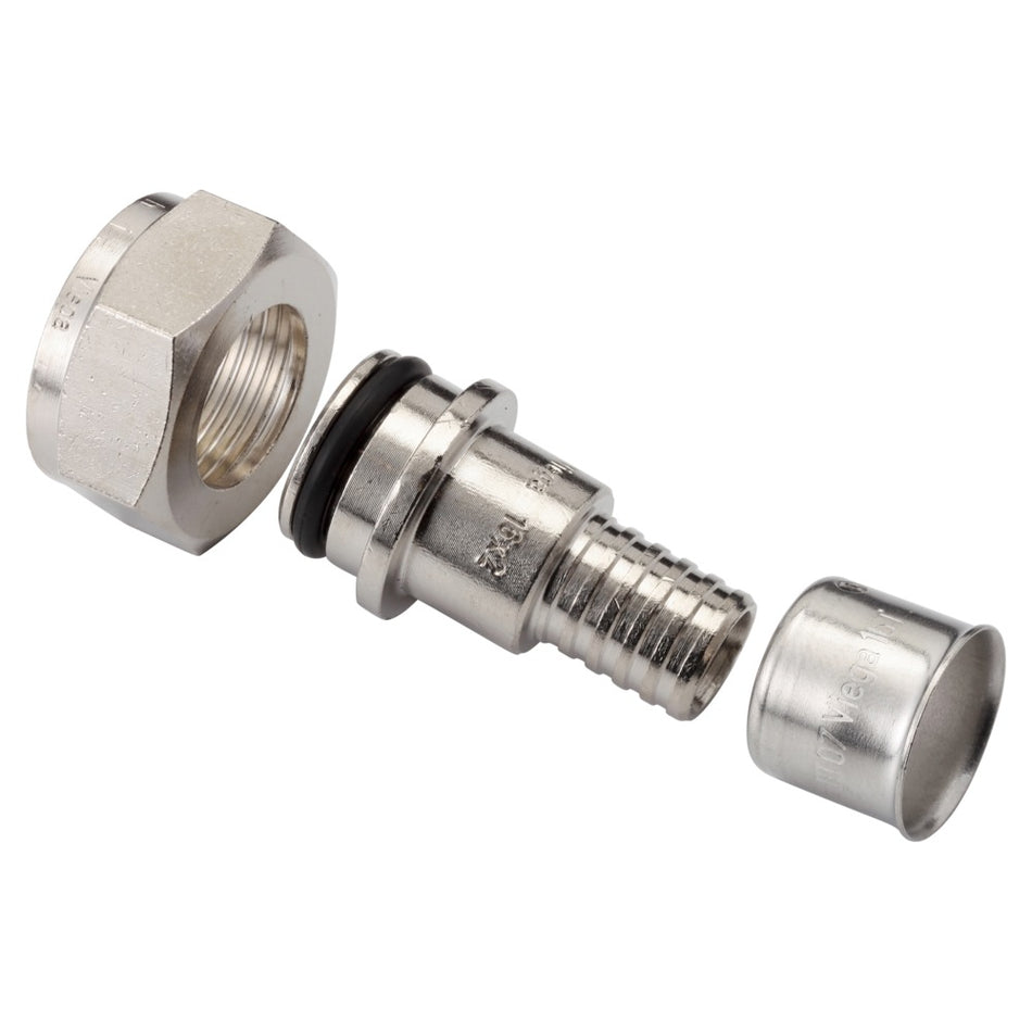 Viega Pexfit Aansluitkoppeling CV 2783 Vernikkeld 16mmxM24-578096