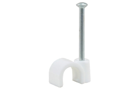 Kabelclip Rond Wit 4mm 300st-578920
