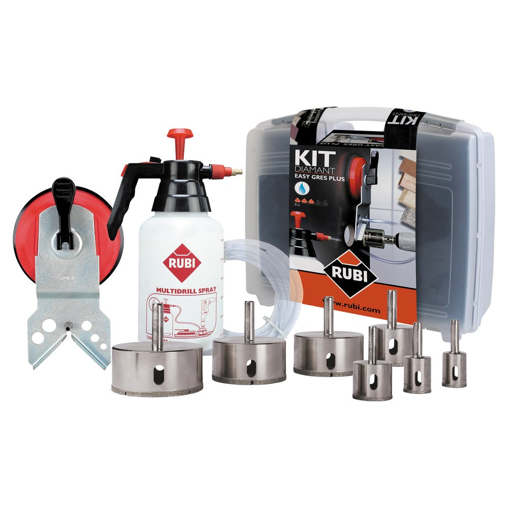 Rubi Easy Gres Plus Diamant Natborenset 9-delig-579286