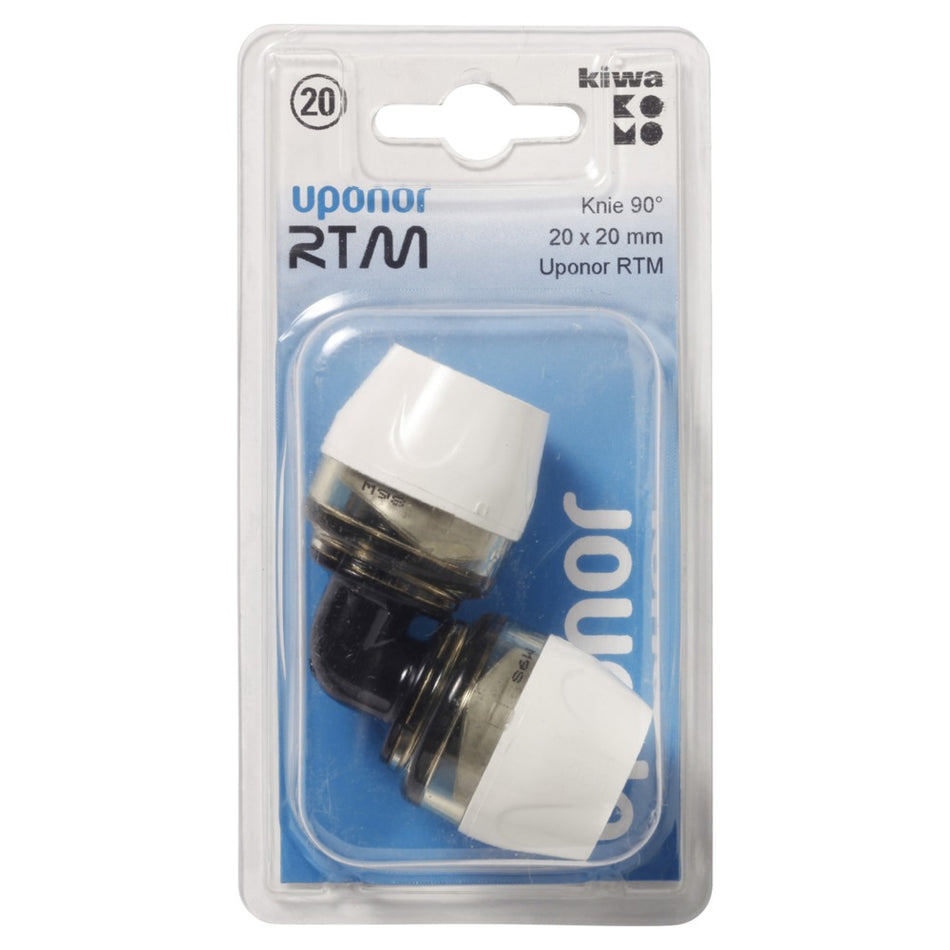 Uponor RTM Knie composiet 20x20 mm 90°-581122