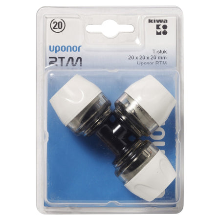 Uponor RTM T-stuk composiet 20x20x20 mm-581124