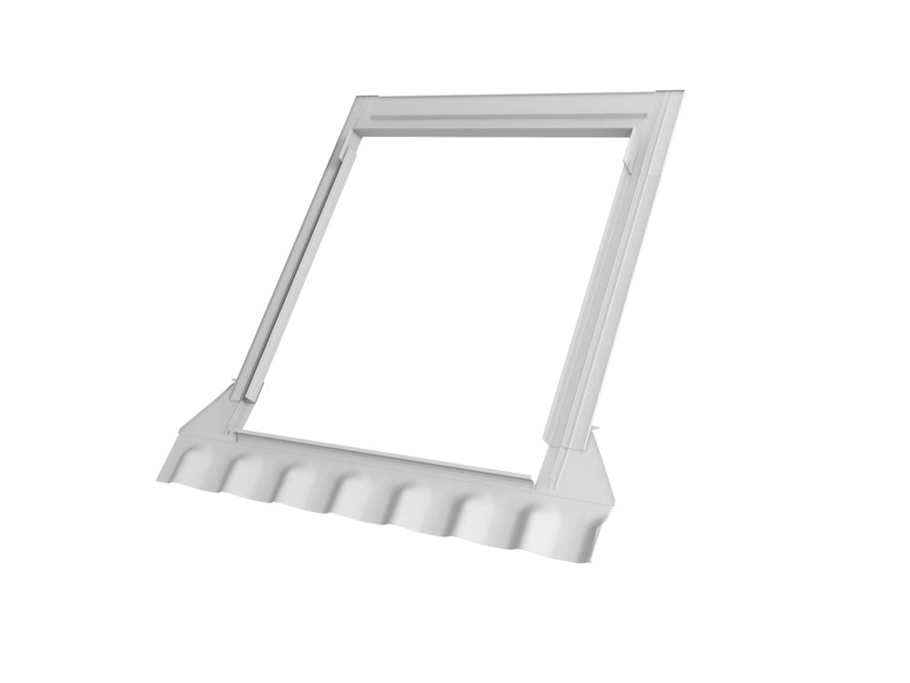 VELUX Renovatiegootstuk MK04 aluminium 78x98 cm ombergrijs-581364