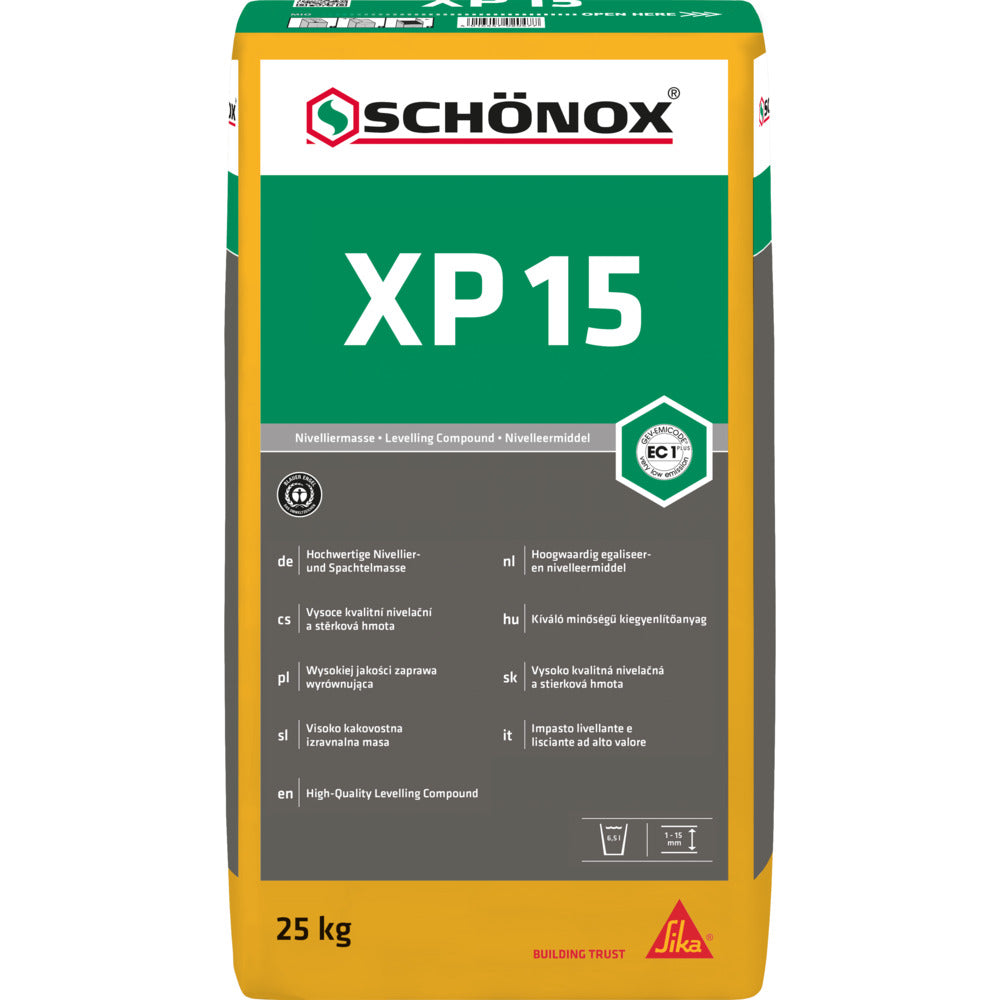 Schönox XP 15 egaliseer- en nivelleermassa zak 25 kg-581378