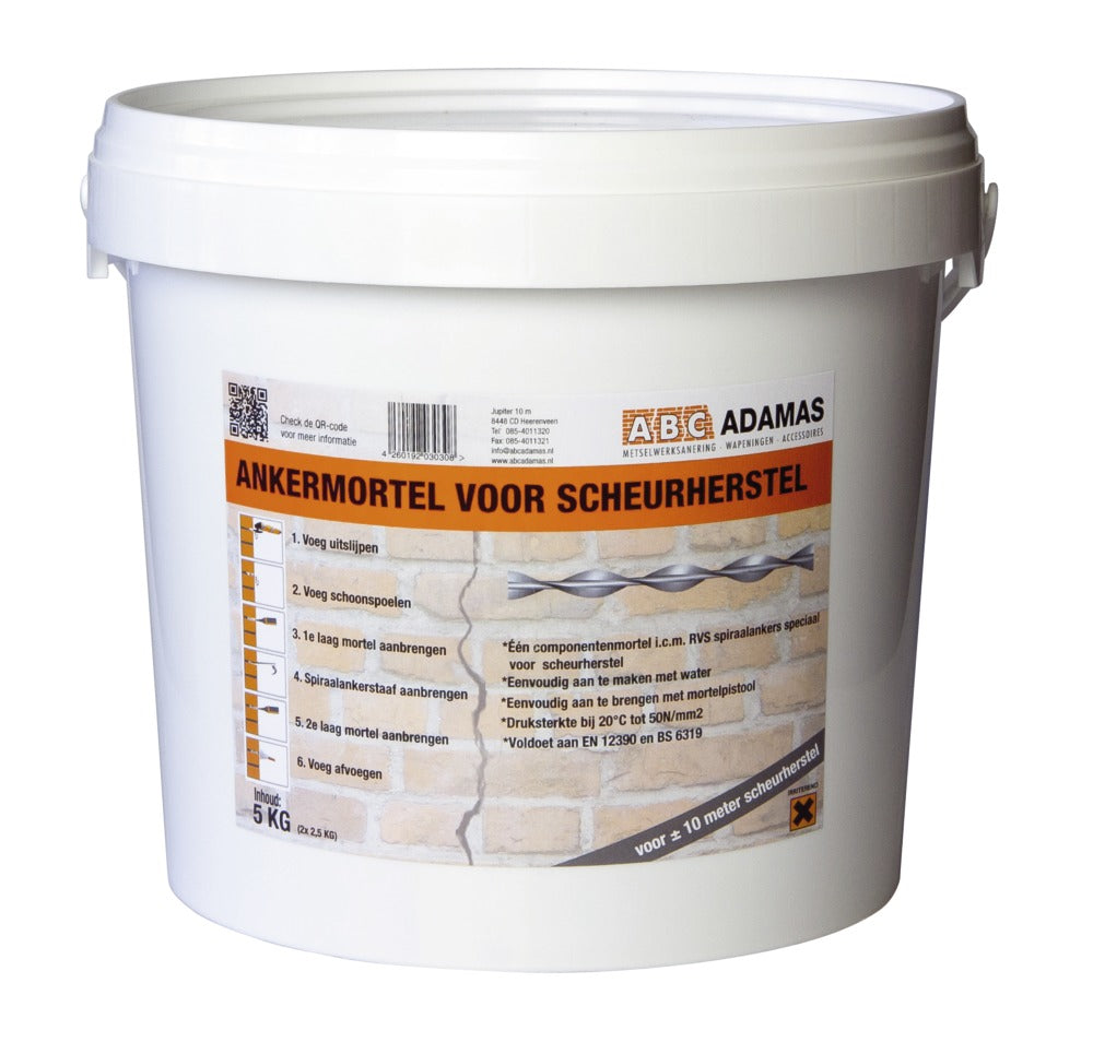 ABC ADAMAS Ankermortel 1-componenten, 5 kg-581471