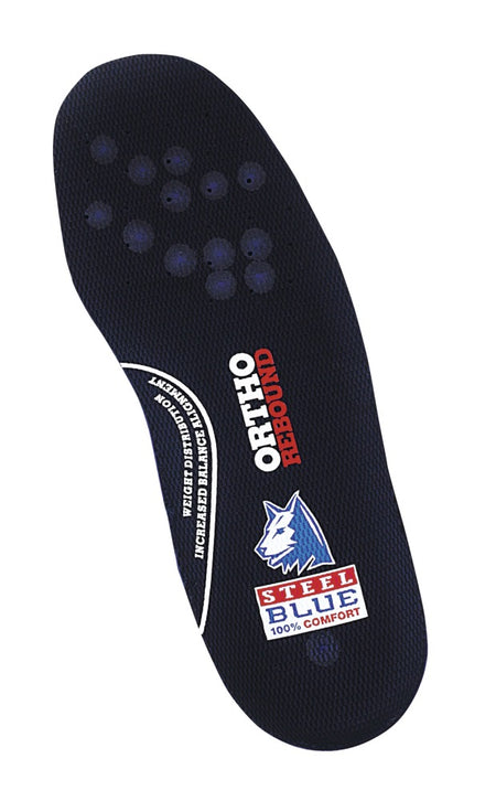 Steel Blue Inlegzool Ortho Rebound Zwart Maat 43-44-582487