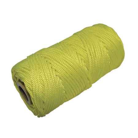 Super Prof Metselkoord Gevlochten 1,5mm PA Fluor Geel Klos 50m-582610