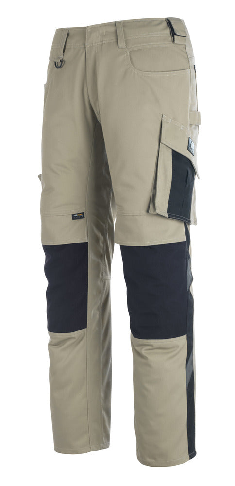 Mascot Werkbroek Mannheim Khaki/Zwart-583379