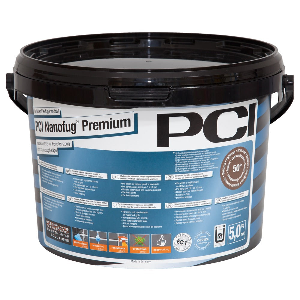 PCI Nanofug Premium Voegmortel Cementgrijs Flexibel 5kg-583511